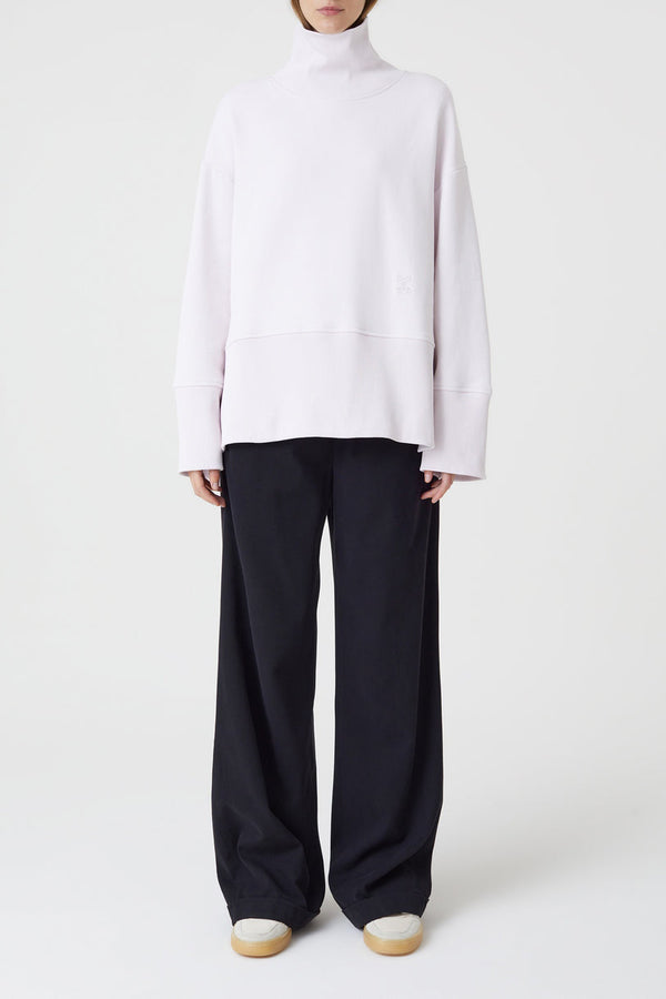 Turtle Neck Long Sleeve - Morning Rose - Femme