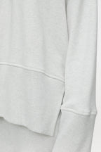 T-Shirts Half Zip Longsleeve - Black - Femme