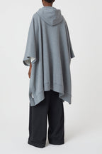T-Shirts Hooded Cape - Black - Femme