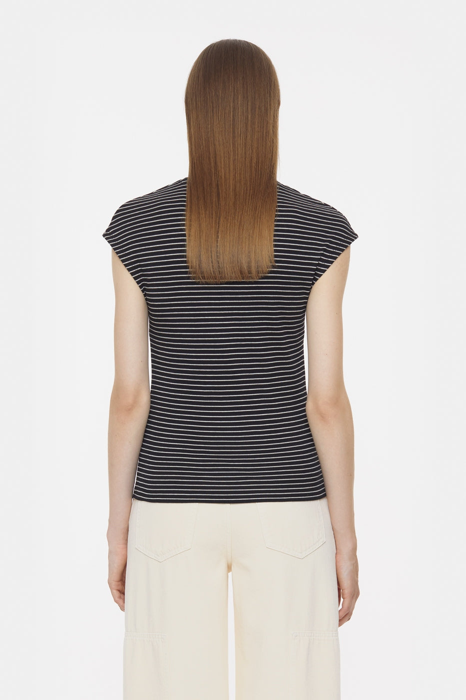T-Shirts Cap Sleeve Top - Brown Sugar - Femme