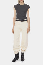 T-Shirts Cap Sleeve Top - Brown Sugar - Femme