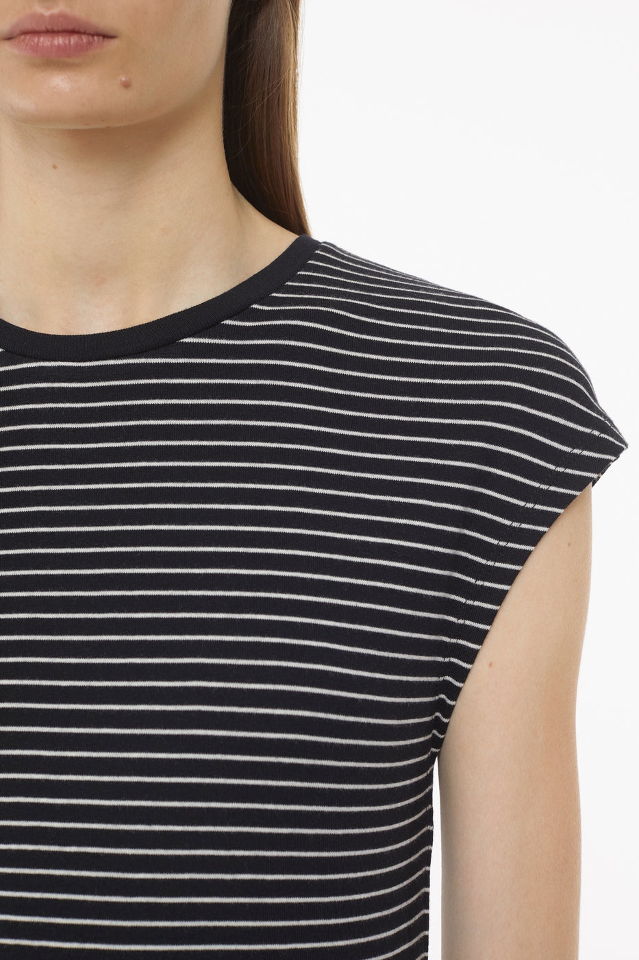 T-Shirts Cap Sleeve Top - Brown Sugar - Femme