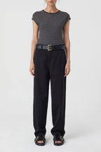 T-Shirts Cap Sleeve Top - Brown Sugar - Femme