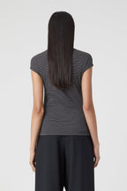 T-Shirts Cap Sleeve Top - Brown Sugar - Femme