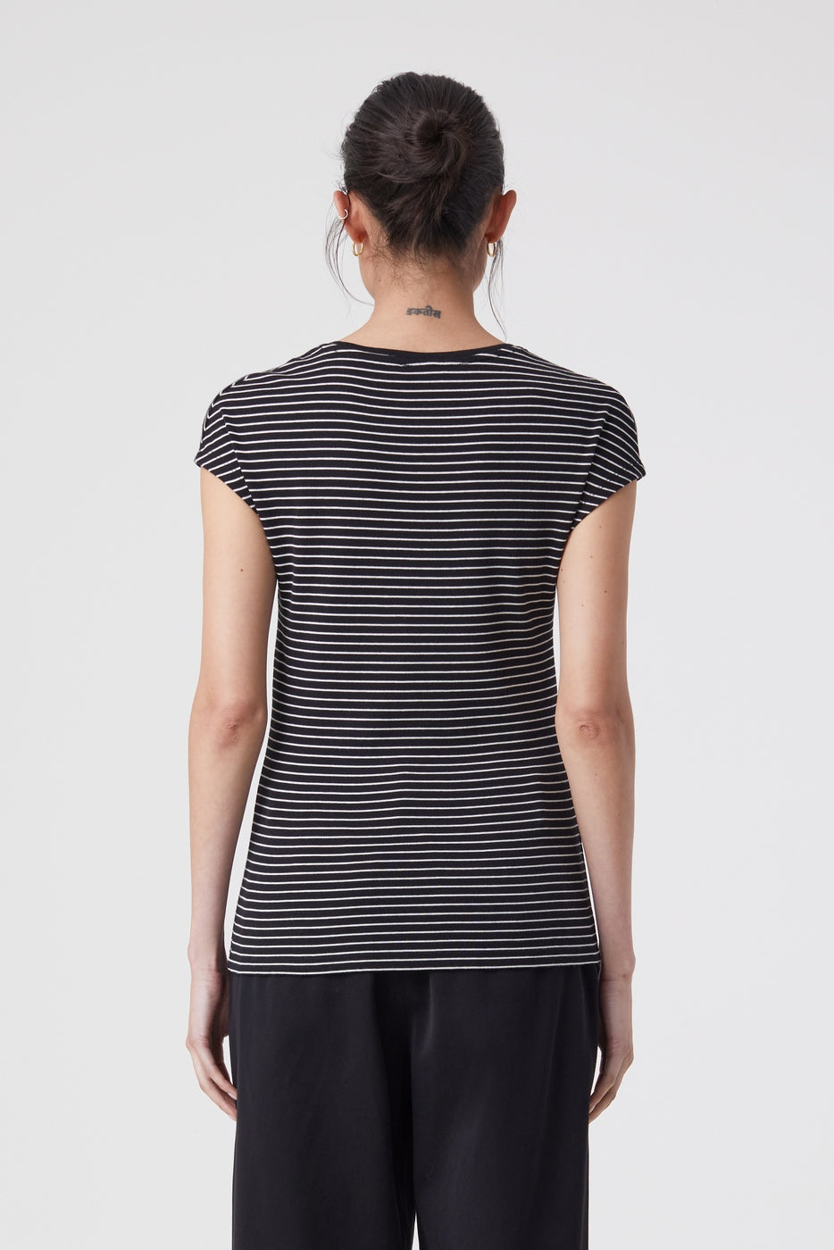 T-Shirts Cap Sleeve Top - Brown Sugar - Femme