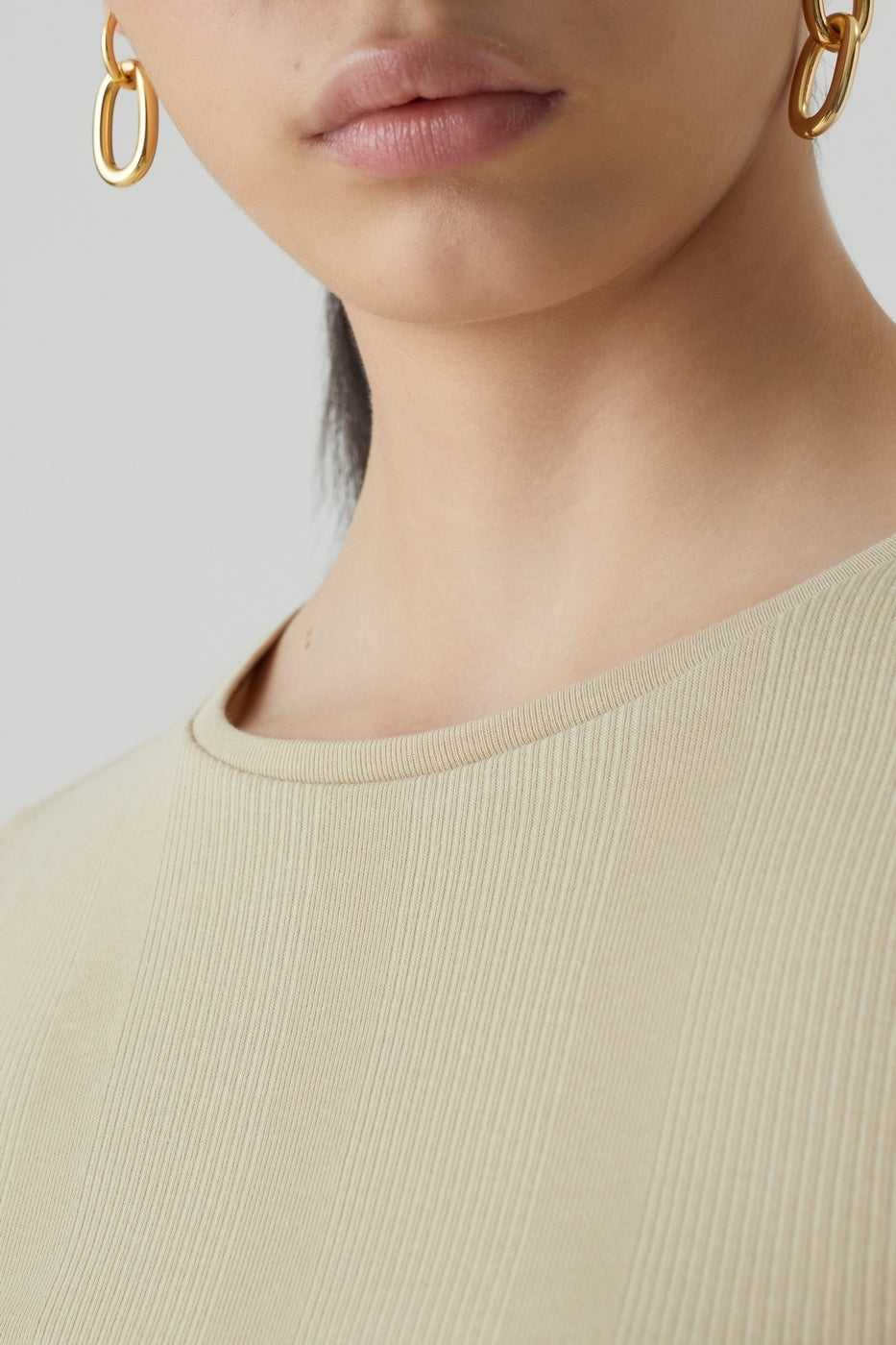 T-Shirts Cap Sleeve Top - Brown Sugar - Femme