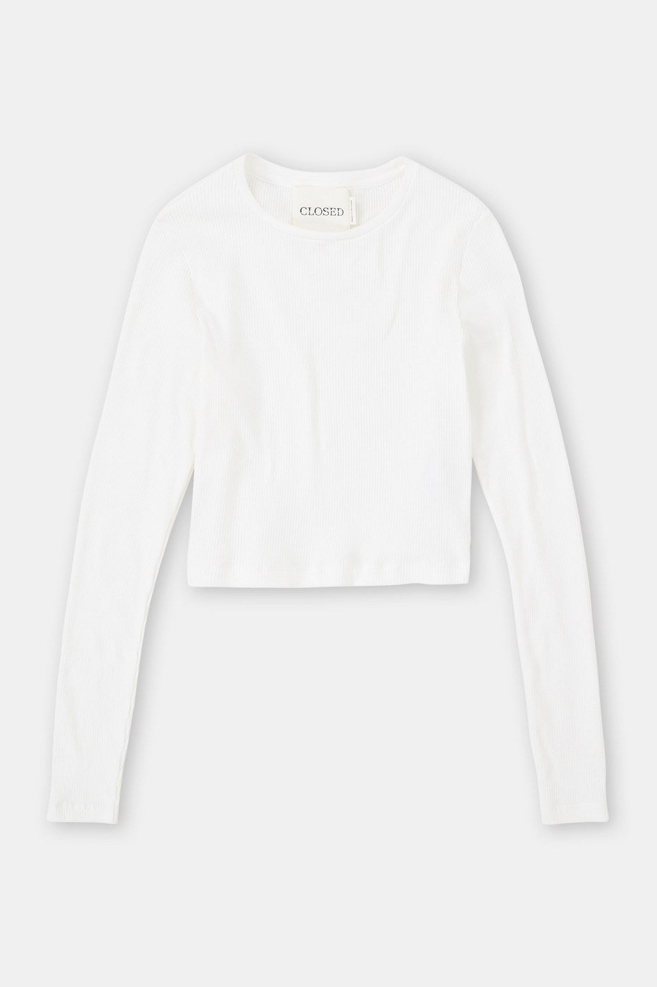 T-Shirts Cropped Longsleeve - Calamatta Yellow - Femme