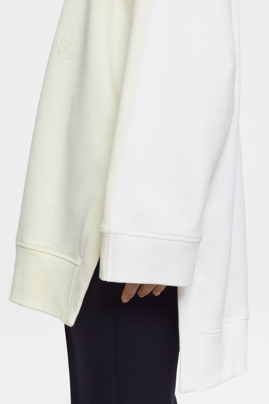 T-Shirts Oversized Hoodie - Green Weed - Femme