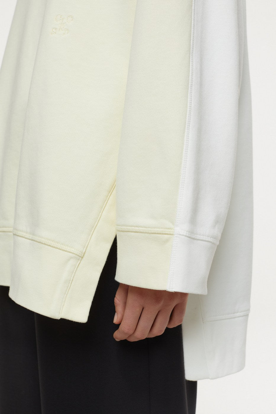 T-Shirts Oversized Hoodie - Green Weed - Femme