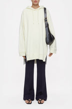 T-Shirts Oversized Hoodie - Green Weed - Femme