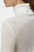 T-Shirts Turtle Neck - Smokey Blue - Femme