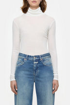 T-Shirts Turtle Neck - Smokey Blue - Femme