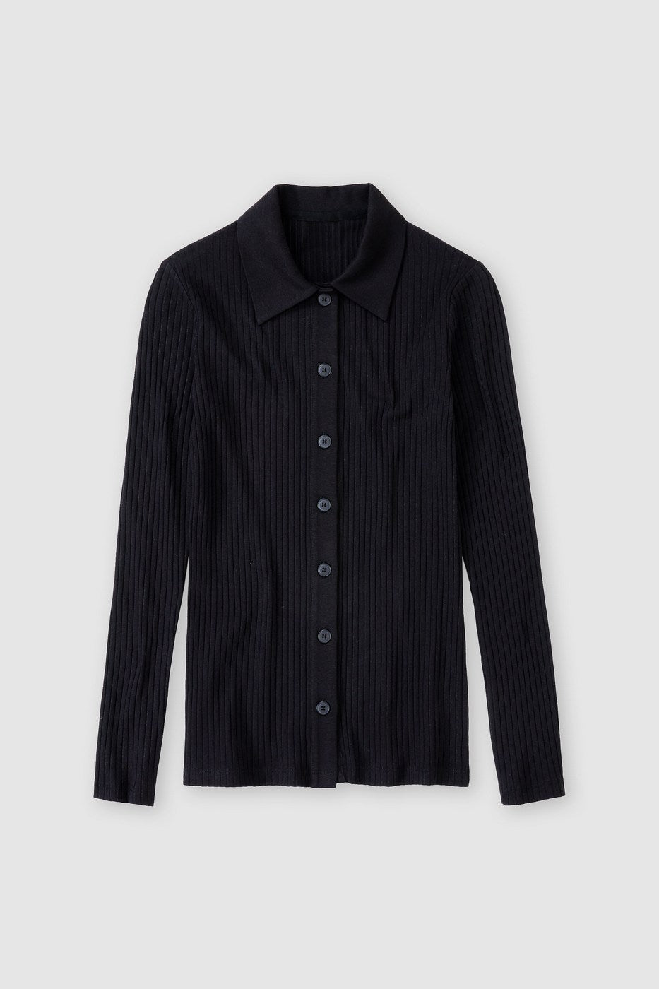 Shirt Longsleeve - Black - Femme