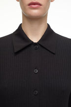 Shirt Longsleeve - Black - Femme