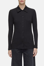Shirt Longsleeve - Black - Femme