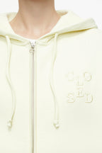 T-Shirts Zip Jacket - Ivory - Femme