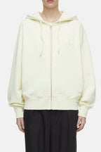 T-Shirts Zip Jacket - Ivory - Femme
