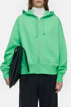 T-Shirts Zip Jacket - Ivory - Femme