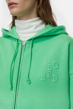 T-Shirts Zip Jacket - Ivory - Femme
