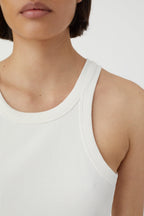 T-Shirts Cropped Tank Top - Charcoal - Femme