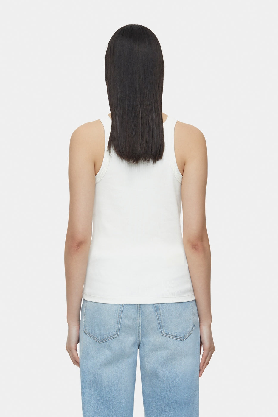 T-Shirts Racer Top - Taupe Beige - Femme