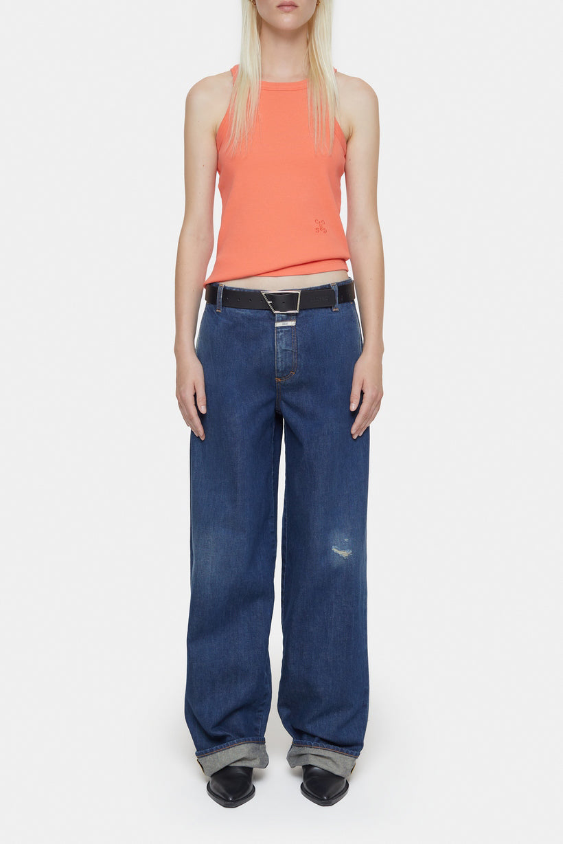 Racer Top - Vibrant Red - Femme