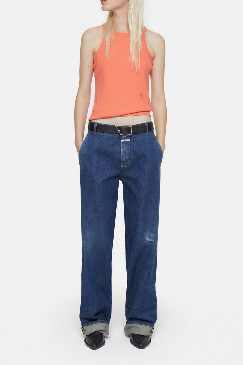 Racer Top - Vibrant Red - Femme