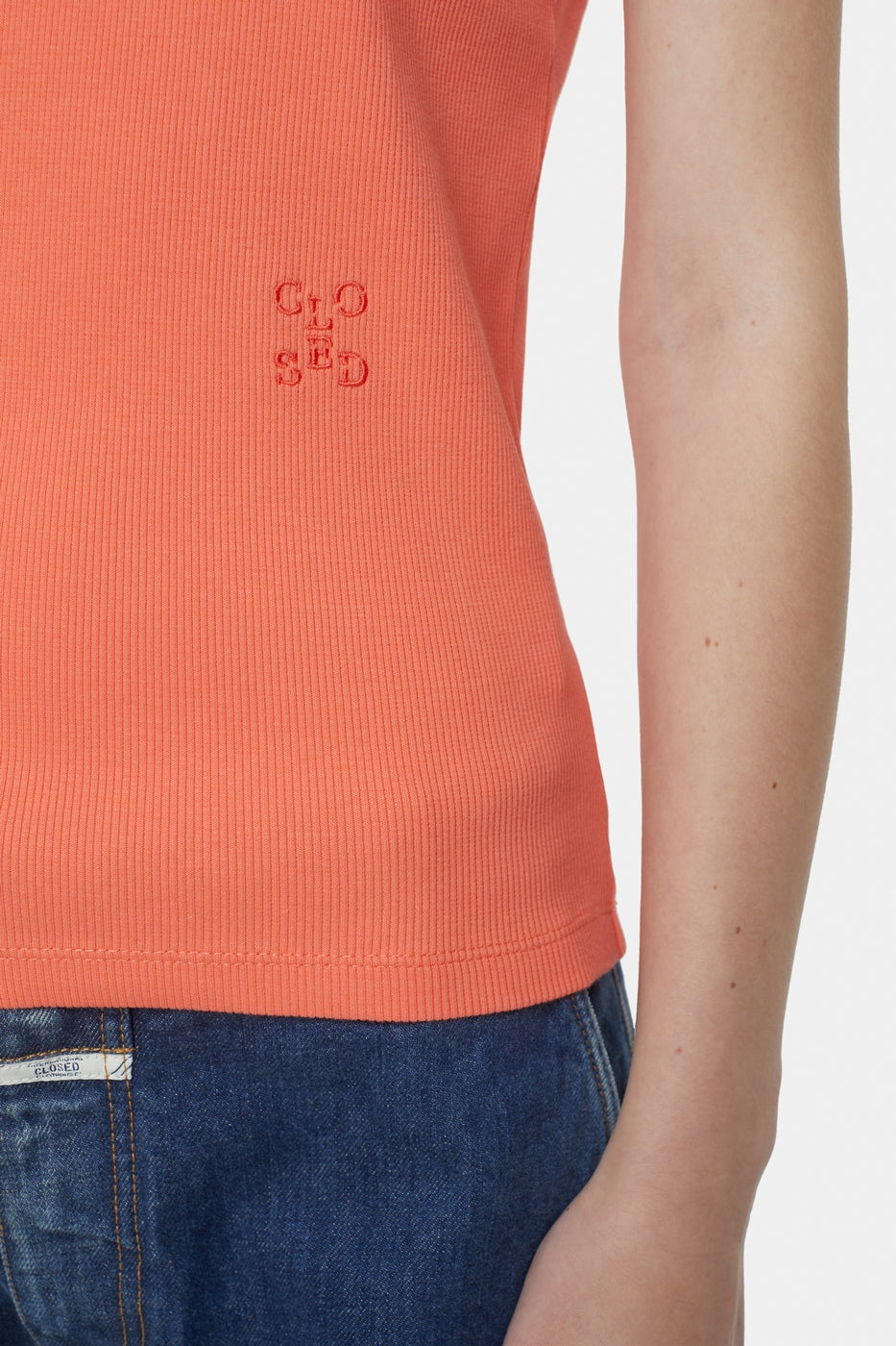 Racer Top - Vibrant Red - Femme
