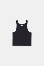 Racer Top - Black - Femme