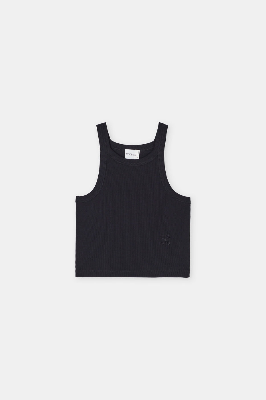 Racer Top - Black - Femme