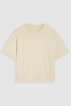 Embroidered Oversize T-Shirt - Elderflower - Femme