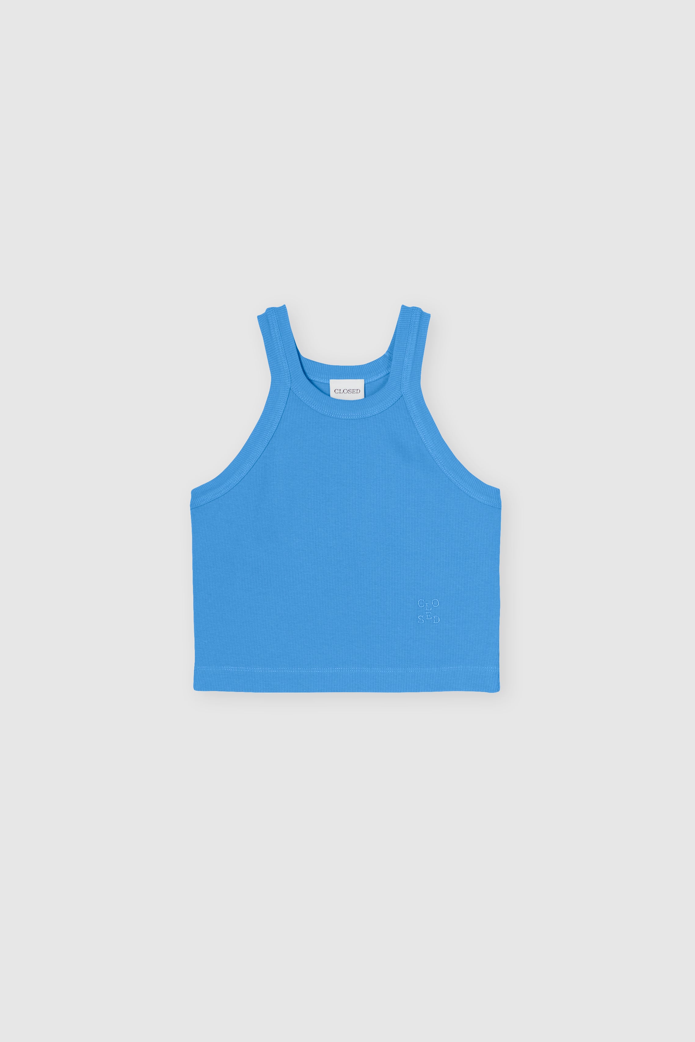 T-Shirts Cropped Racer Tank - Pink Poeny - Femme