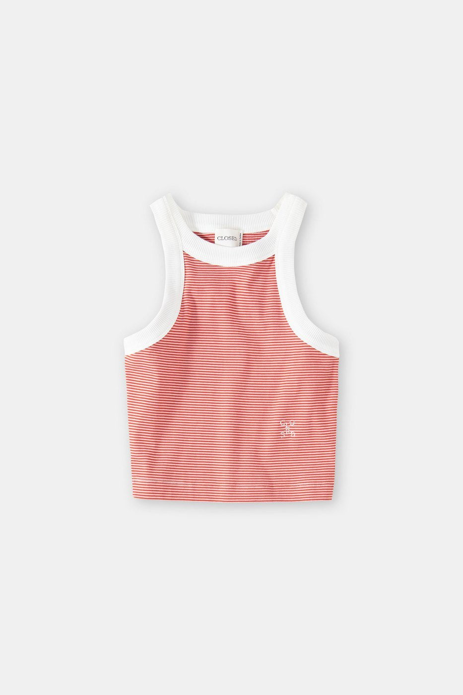 T-Shirts Cropped Racer Tank - Ivory - Femme