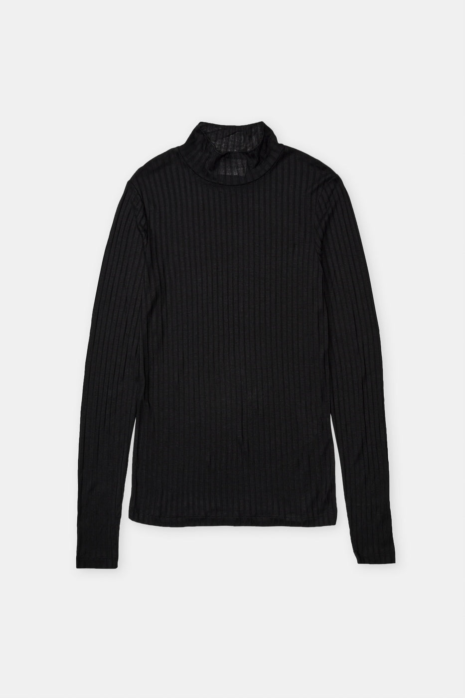 T-Shirts Mock Neck Longsleeve - Space Blue - Femme