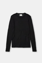 T-Shirts Crewneck Longsleeve - Biscotti Brown - Femme