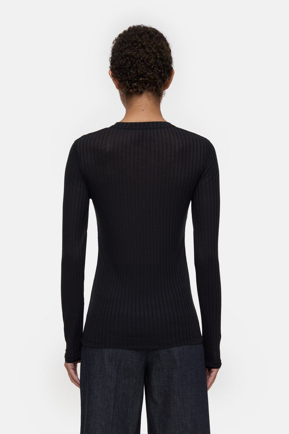 T-Shirts Crewneck Longsleeve - Biscotti Brown - Femme