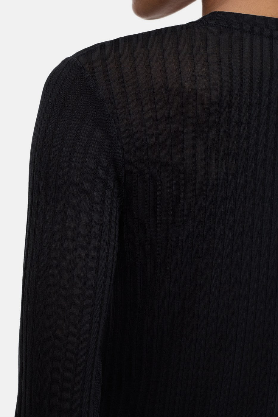 T-Shirts Crewneck Longsleeve - Biscotti Brown - Femme