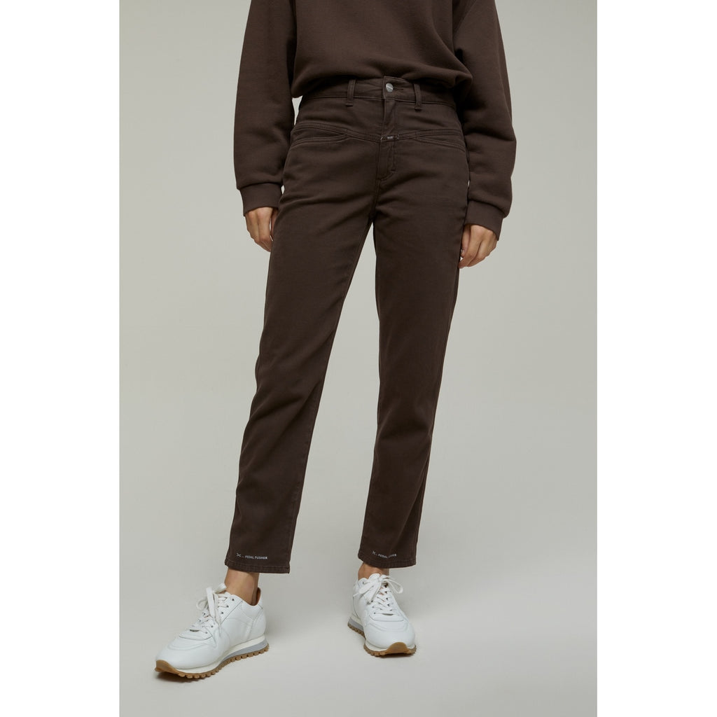Closed - Pantalon Pedal Pusher - Dark Lava - Femme