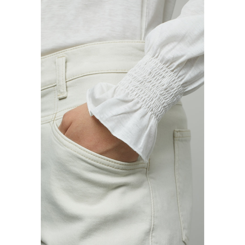 Closed - T-Shirt Closed - Ivoire - Femme