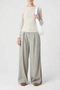 T-Shirts Ranglan Long Sleeve - Auburn - Femme