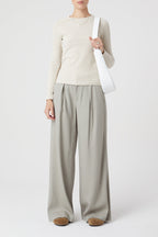 T-Shirts Ranglan Long Sleeve - Auburn - Femme