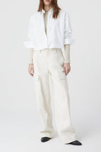 T-Shirts Ranglan Long Sleeve - Auburn - Femme