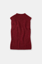 Turtle Neck Vest - Jam - Femme