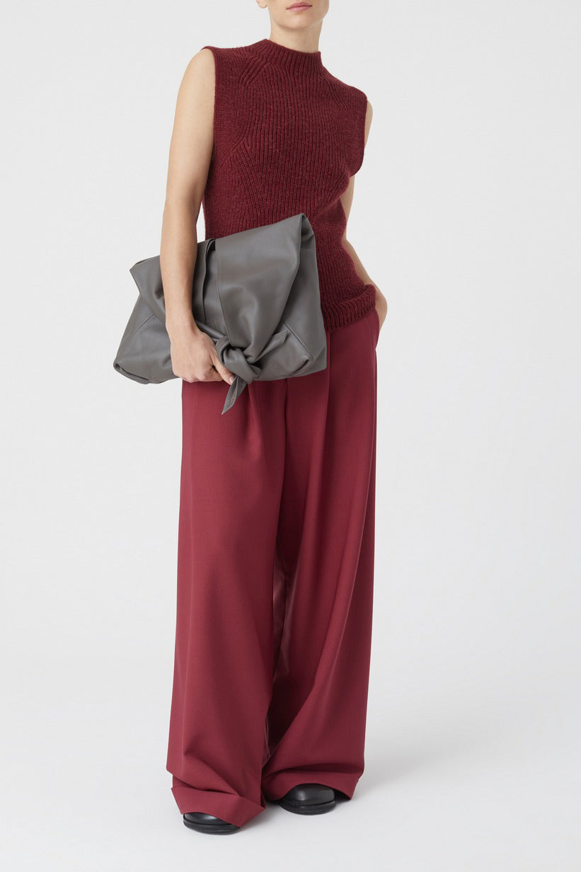 Turtle Neck Vest - Jam - Femme