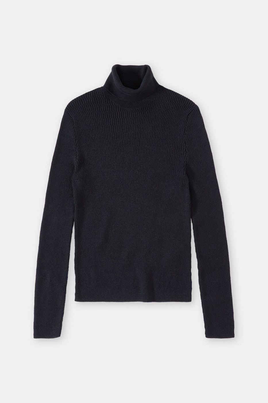 Turtle Neck Long Sleeve - Black - Femme