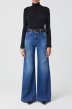 Turtle Neck Long Sleeve - Black - Femme