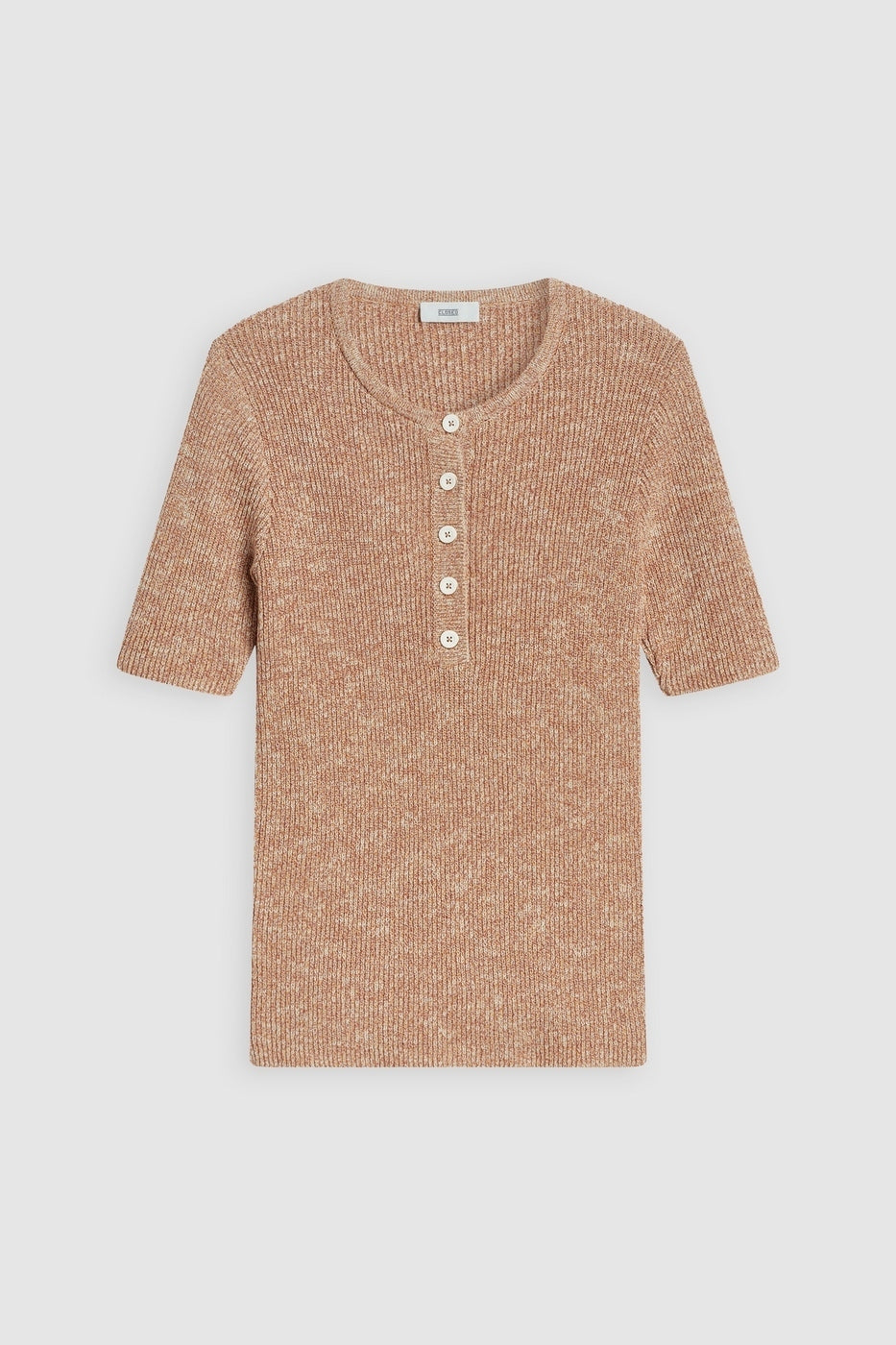 Henley Short Sleeve - Golden Cinnamon - Femme