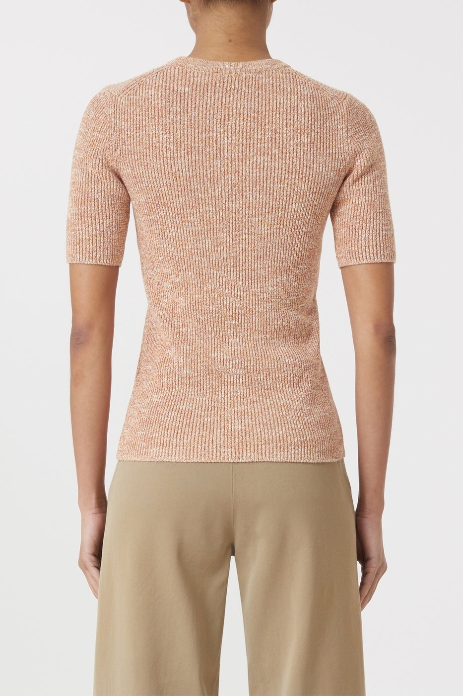 Henley Short Sleeve - Golden Cinnamon - Femme