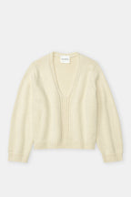 V Neck - Ivory - Femme