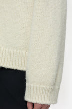 V Neck - Ivory - Femme